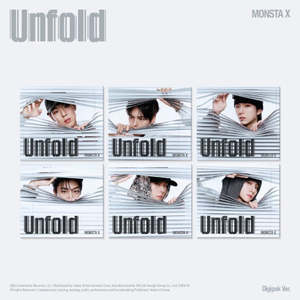 Boy Groups: PRE-ORDER: MONSTA X - Unfold (Digipack Ver.) (Random)