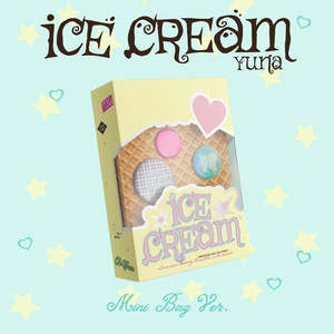 Soloists: PRE-ORDER: YUNA (ITZY) 1st Mini Album – Ice Cream (Mini Bag Ver.) (MD Ver.)