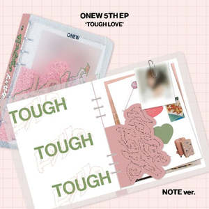 Soloists: ONEW 5th EP Album - TOUGH LOVE (NOTE Ver.)