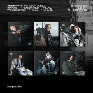 P1Harmony 9th Mini Album – UNIQUE (Compact Ver.) (Random)