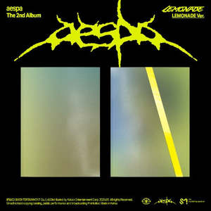 Girl Groups: PRE-ORDER: aespa The 2nd Album - LEMONADE (LEMONADE Ver.) (Random)
