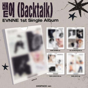 Boy Groups: PRE-ORDER: EVNNE 1st Single Album - 뱉어 (Backtalk) (DIGIPACK Ver.) (Random)