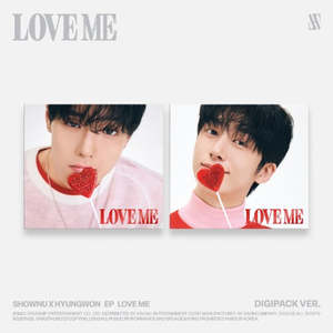 PRE-ORDER: SHOWNU X HYUNGWON EP - LOVE ME (Digipack Ver.) (Random)