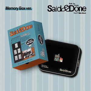 Soloists: PRE-ORDER: Park Jin Young 2nd Mini Album - Said & Done (Memory Box Ver.)