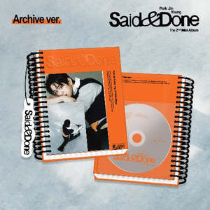 Soloists: PRE-ORDER: Park Jin Young 2nd Mini Album - Said & Done (Archive Ver.)