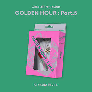 Ateez: PRE-ORDER: ATEEZ 14th Mini Album - GOLDEN HOUR : Part.5 (Keychain Ver.)