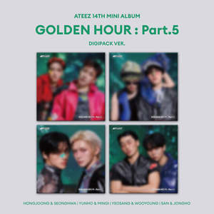 Ateez: PRE-ORDER: ATEEZ 14th Mini Album - GOLDEN HOUR : Part.5 (Digipack Unit Ver.) (Random)
