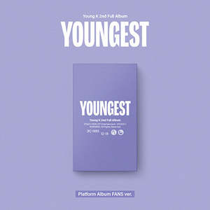 PRE-ORDER: Young K (Day6) 2nd Full Album - YOUNGEST (Platform Album FANS Ver.)