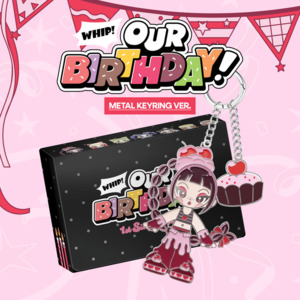 OURBIRTHDAY 1st Single Album - Our Birthday (Metal Keyring Ver.)