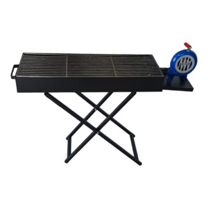 BBQ Charcoal Grill with blower fan 30X80CM