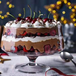 Christmas black forest trifle 23.12.25