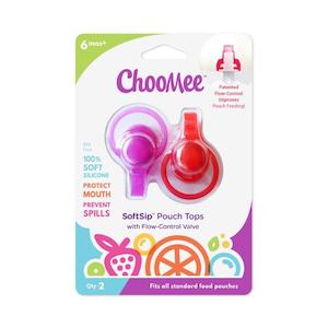 Lids: 2 ChooMee SoftSip Silicone Lids