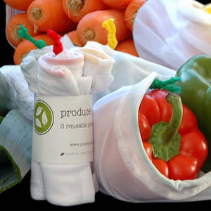 Gift Packs: Reusable Fabric Produce Bags