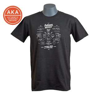 Products: Men’s Kaikoura Hotels T-Shirt (asphalt grey)