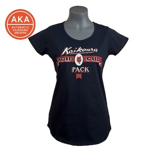 Woman’s Wolf Cub Pack T-Shirt (navy)