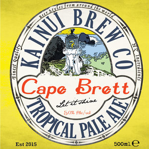 Cape Brett Tropical Pale Ale – Kainui Brew Co