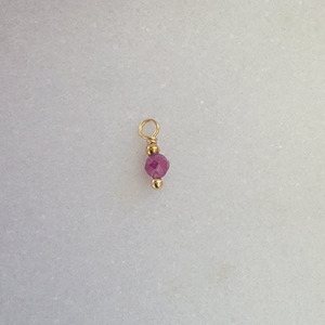 Birthstones: Tiny Birthstone July - Ruby