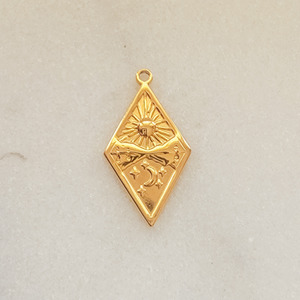 Medium Diamond Shaped Sun/Moon