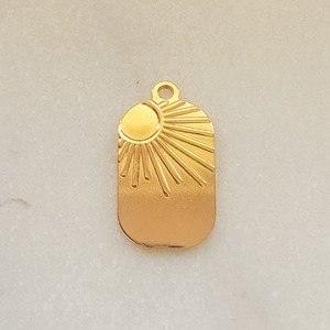 Large Sun Dog-tag