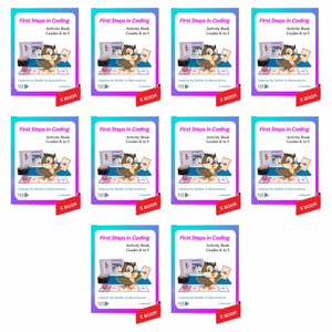 Products: First Steps in Coding Activity eBooks (10 pcs) Kai's Education