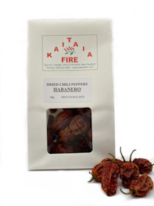 Products: Dried Habanero Peppers 40g