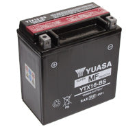 Yuasa: YTX16-BS Non-DG Factory Sealed Battery Yuasa ^ (YTX16BS)