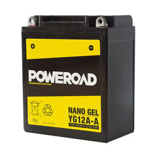 Power Road: Motorcycle POWEROAD Nano Gel Batteries - Non-DG | Kaitaia Motorcycles