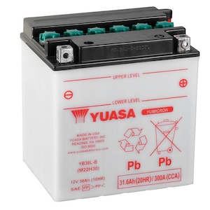 YB30L-B DG Battery with acid pack Yuasa (YB30LBPK)