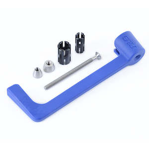 Daytona: Moulded Lever Guard Blue Triumph Daytona Moto2 765 (MLG0028BL)