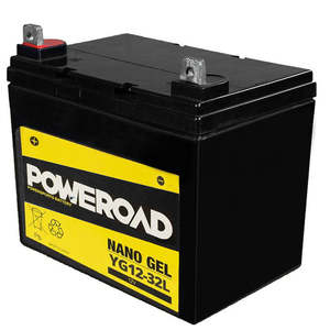 Power Road: YG1232L Non-DG Nano Gel Battery (U1 Viking Rhino Wolverine) Poweroad (CYG1232L)