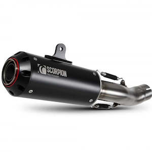 Motorcycle Exhaust Nz: Honda CMX500 20- Red Power Blk Ceramic Slip-on Scorpion (PHA197BCER)