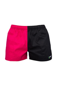 WORKWEAR: Kaiwaka Ladies Shorts - Pink and Black