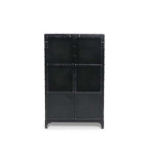Living: Bank Storage locker - Mesh doors