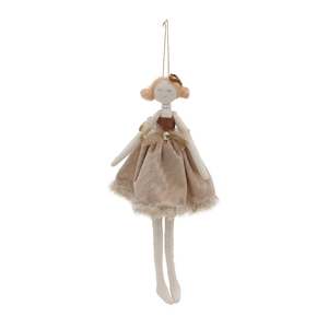 doll: Christmas Millie hanging doll Latte Velvet