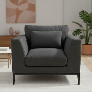 Tyson Armchair - Boston Black