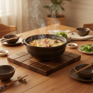 hot plate: Hot Plate  Walnut  - Large