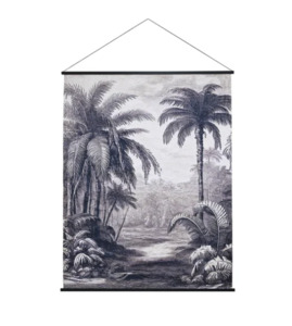 Hanging wall art - Through the Palms