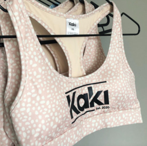 Recycled Logo Bra - Pink