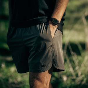 Shorts: Men's Shorts - Grey