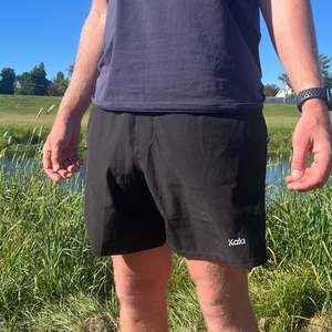 Shorts: Men's Casual Shorts - Black