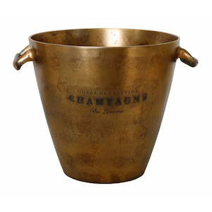 Homewares Interiors: Montpellier Brass Style Wine Bucket