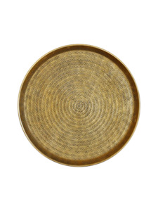 Kitchenware: Ravello Medium Antique Brass Etched Tray