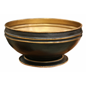 Accessories: Chelsea Brass/Copper  Ornate Bowl