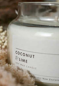 Homewares Interiors: Coconut and Lime Candle