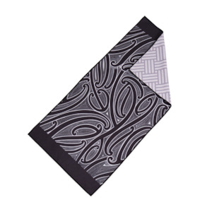 Golf Wear: Local Style Kowhaiwhai Sports Towel