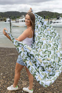 Accessories: Blue Tauhou Sarong