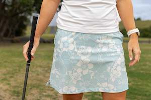 Womens: NZ Hibiscus Golf Skirt