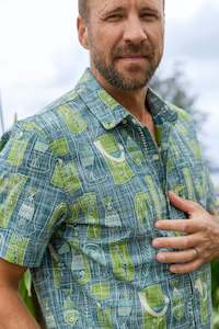 Mens: Mid Century Kiwiana Classic SS Shirt