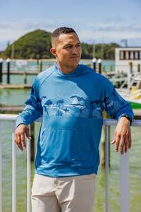 Mens: Beach Hooded Pullover