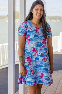 Womens Shorts: Surf Northland Short Sleeve Dress